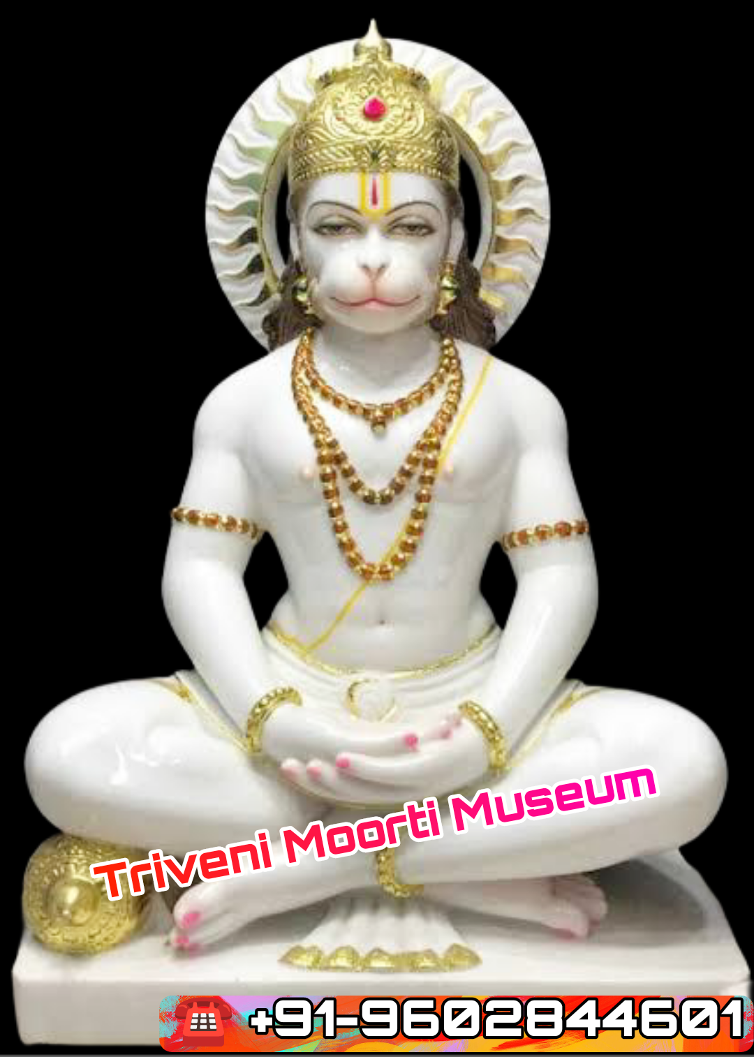 Marble Hanuman JI Statue For Temple