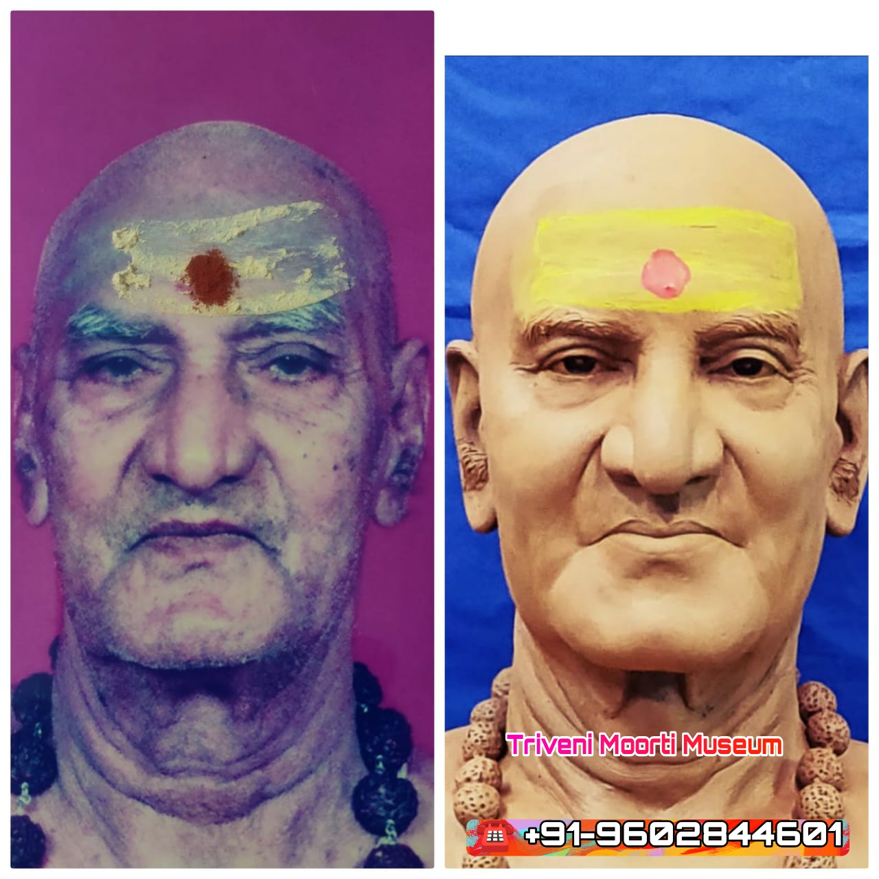 5 Feet Marble Human Statue Painted With Color